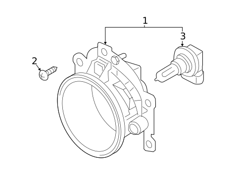 Fog Lamps for 2018 Mitsubishi Outlander #0