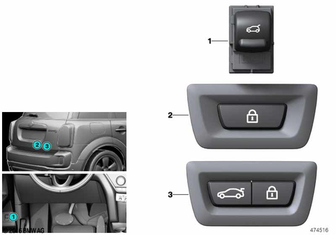Switch for 2019 Mini Cooper S ALL4 #6