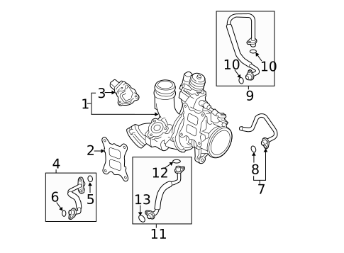 Turbo Charger for 2015 Volkswagen Beetle #0