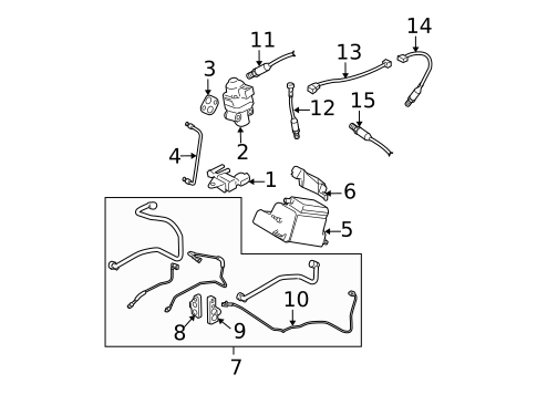 Powertrain Control for 2007 Subaru Legacy #2
