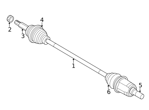 Drive Axles for 2022 Kia Seltos #1