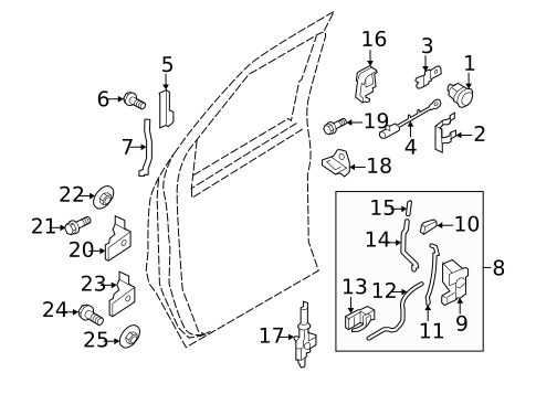 Doors for 2023 Ford E-350 Super Duty #1