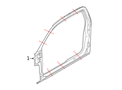 Aperture Panel for 2023 Ford Ranger #0