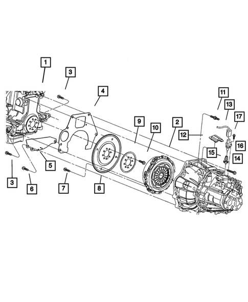 Clutch for 2004 Chrysler Sebring #0