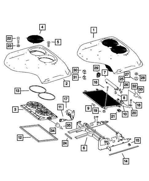 Air Conditioner and Heater Units for 2009 Dodge Sprinter 2500 #0