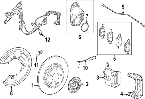 Anti-Lock Brakes for 2025 Mercedes-Benz C43 AMG #3