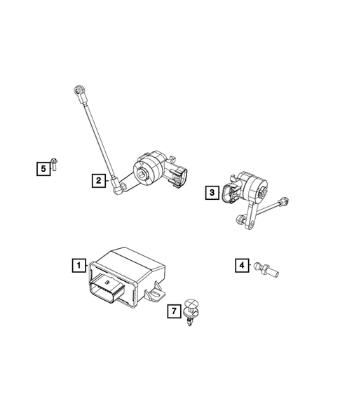 Modules and Engine Controllers for 2017 Chrysler Pacifica #23