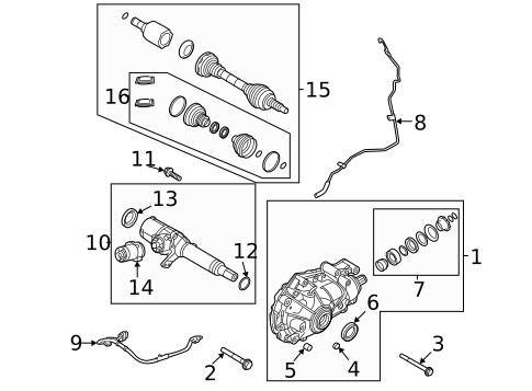 Carrier & Front Axles for 2022 Land Rover Range Rover #0