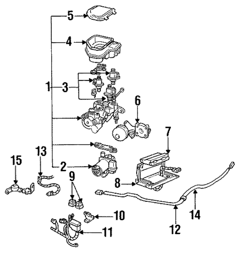 Hydraulic System for 1988 Buick Regal #0