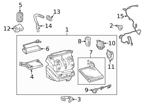 Switches & Sensors for 2015 Toyota Prius V #0