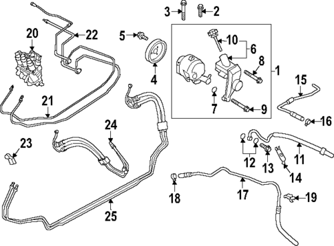 Pump & Hoses for 2023 Porsche 911 #1