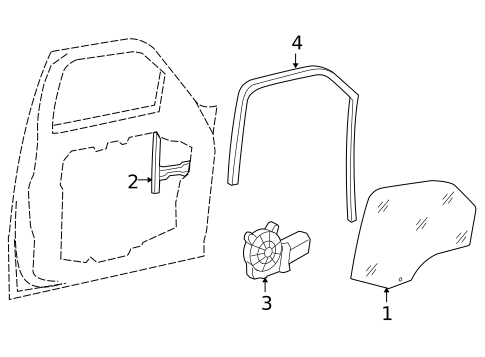 Front Door for 2010 Dodge Nitro #0
