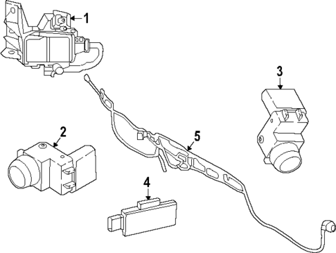 Electrical Components for 2023 Genesis GV80 #1