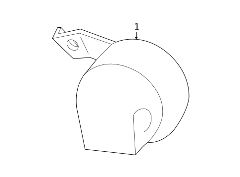 Horn for 2003 Saturn Ion #0