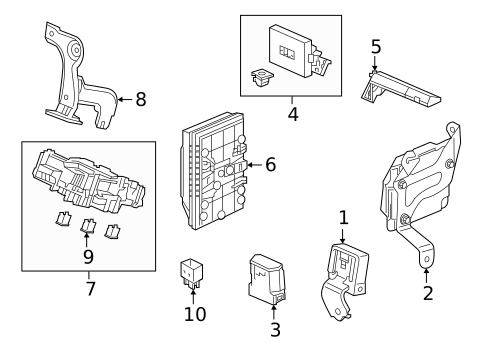 Fuse & Relay for 2025 Acura RDX #0