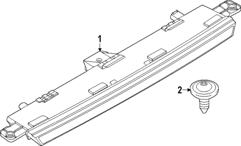 High Mounted Stop Lamp for 2025 Mini Countryman #0