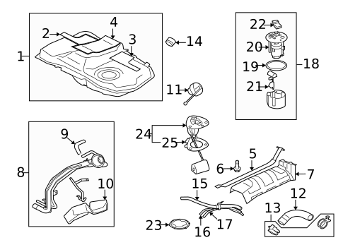 Senders for 2009 Mitsubishi Lancer #1