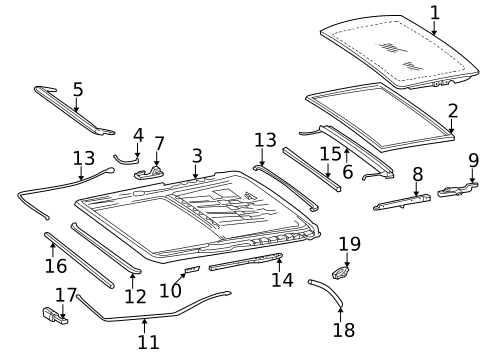 Sunroof for 2000 Mercedes-Benz E320 #0