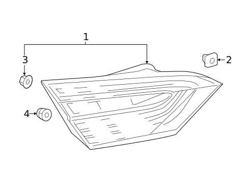 Backup Lamps for 2018 Toyota Camry #0