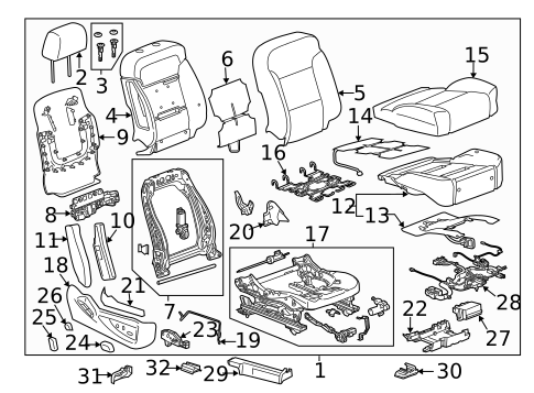 Heated Seats for 2017 GMC Yukon #8