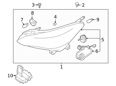 Bulbs - Chassis for 2018 Subaru Impreza #5