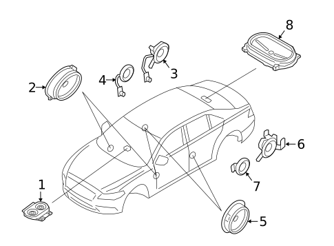 Sound System for 2017 Lincoln Continental #3