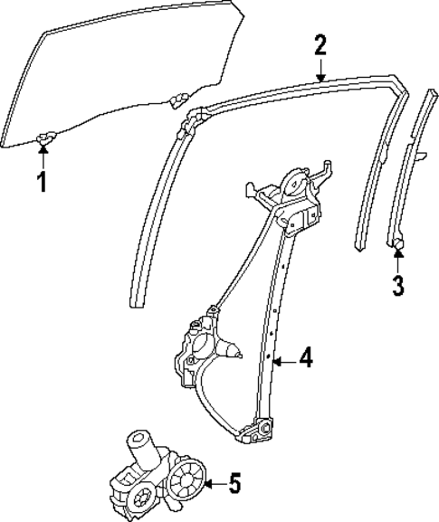 Rear Door for 2025 Toyota Crown #0