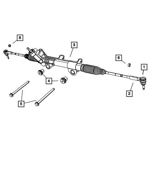 Steering Gear for 2008 Dodge Ram 3500 #2