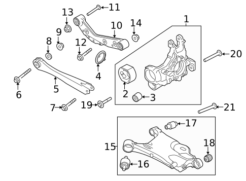 Rear Suspension for 2019 Volvo XC90 #4