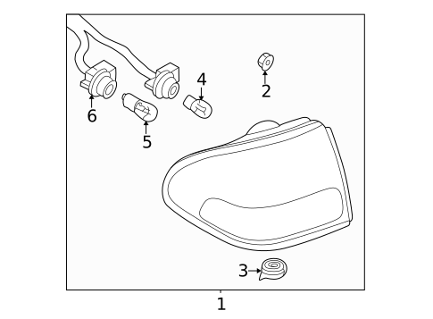 Bulbs - Chassis for 2006 Nissan Sentra #0