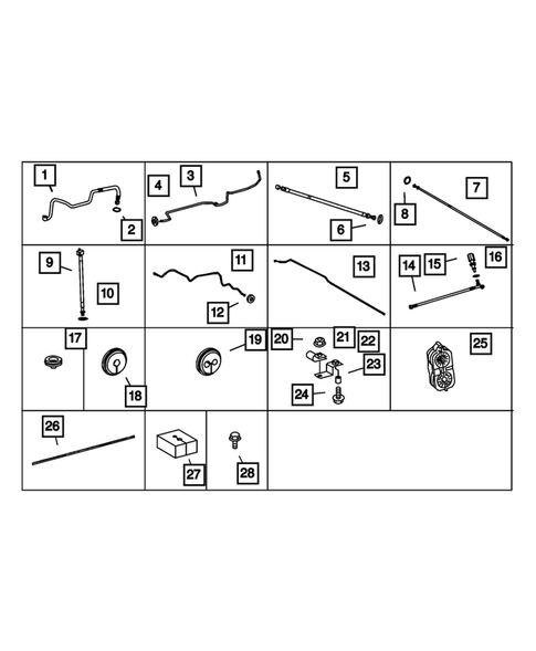 Air Conditioner and Heater Plumbing for 2006 Dodge Sprinter 2500 #2