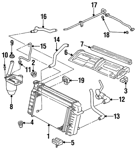 Radiator & Components for 2002 Pontiac Firebird #0