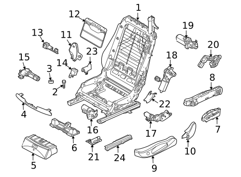 Power Seats for 2008 BMW M6 #0