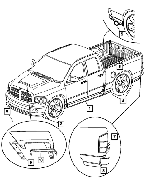 Exterior Appearance for 2004 Dodge Ram 3500 #1