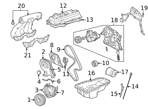 Gaskets & Sealing Systems for 2000 Toyota Solara #0