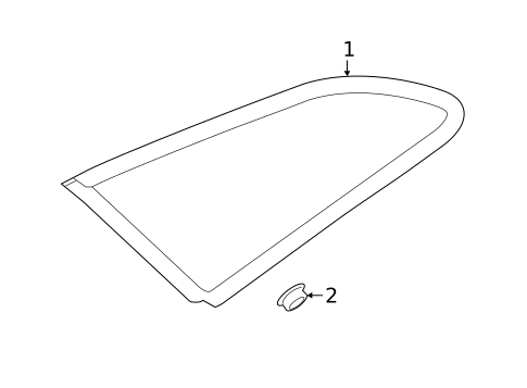 Glass & Hardware for 2018 Jaguar XF #0