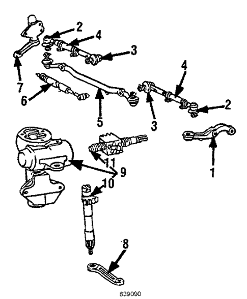 Steering Gear & Linkage for 1984 Toyota Pickup #3