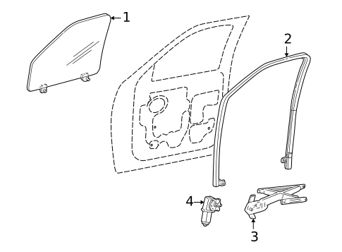 Front Door for 2002 Lincoln Blackwood #0