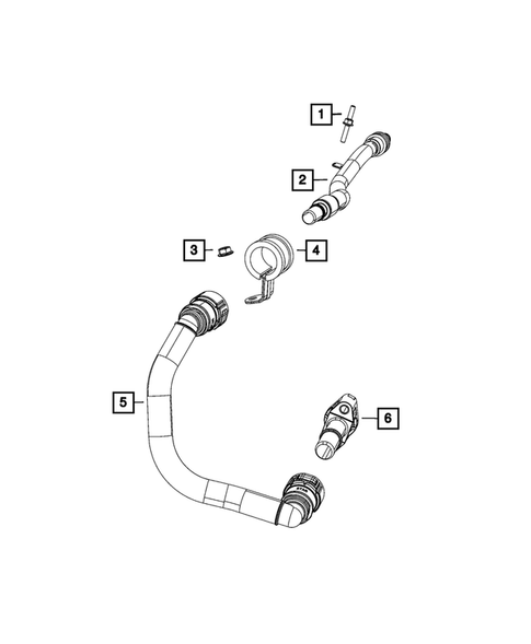 Water Pump and Related Parts for 2021 Jeep Wrangler #1