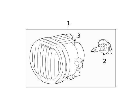 Fog Lamps for 2004 Pontiac Vibe #0