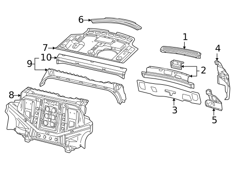 Rear Body for 2007 Audi A4 Quattro #0