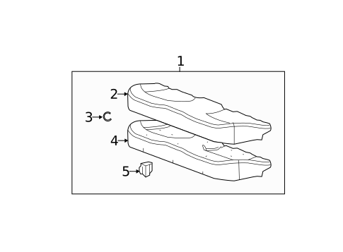 Rear Seat Components for 2010 Buick LaCrosse #2