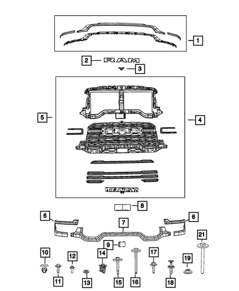 Grilles for 2026 Ram 3500 #2