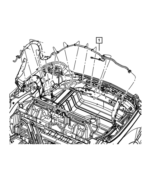 Wiring-Body and Accessories for 2014 Chrysler 200 #3