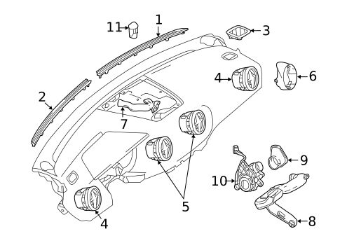 Automatic Temperature Controls for 2014 Mercedes-Benz SL65 AMG #2
