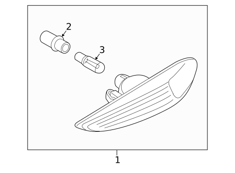 Bulbs - Chassis for 2008 BMW X3 #2