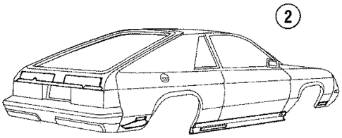 Stripe Tape & Decals for 1987 Dodge Charger #3