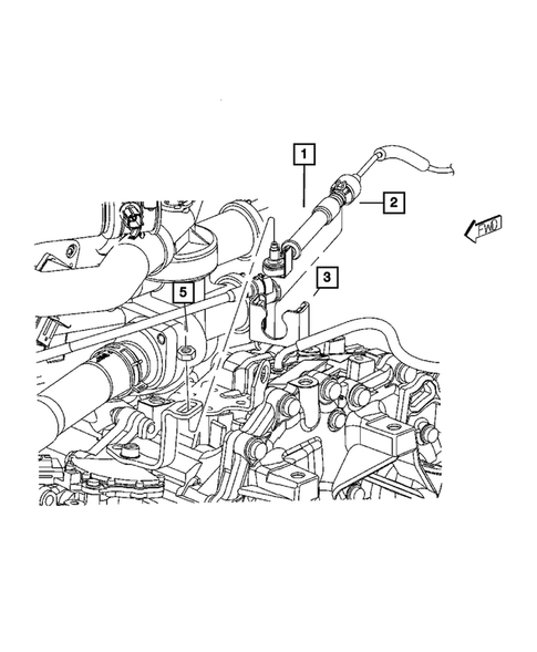 Gearshift Controls and Related Parts for 2008 Jeep Compass #2
