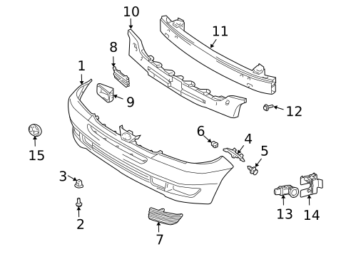 Parking Aid for 2005 Toyota Sienna #1