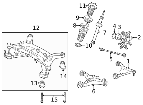 Suspension, Springs & Related Components for 2005 Jaguar S-Type #0